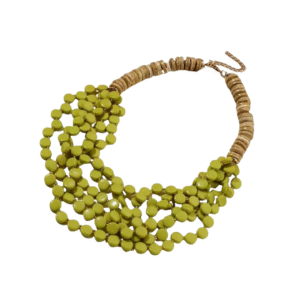 Collar Pepiado pistacho