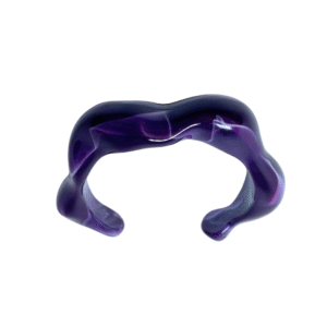 Pulsera abierta Morada