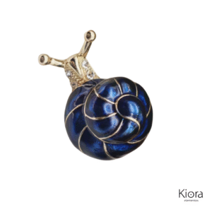 Broche Caracol Azul
