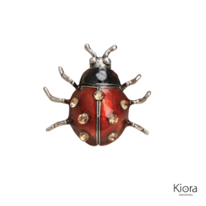 Broche Mariquita Terracota